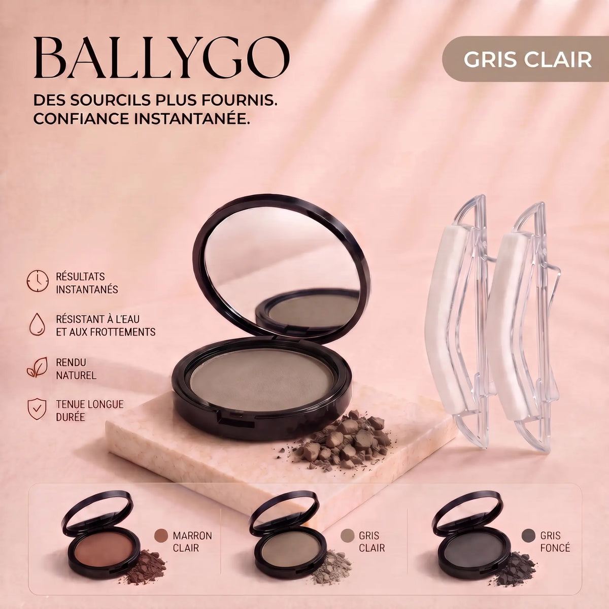 BALLYGO teinte gris clair