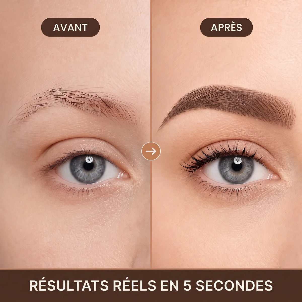 Avant après sourcils BALLYGO